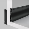 Алюминиевый профиль к светодиодной ленте Maytoni Technical(Led Strip) плинтус с подсветкой 80x18 ALM-8018-B-2M