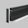 Алюминиевый профиль к светодиодной ленте Maytoni Technical(Led Strip) плинтус с подсветкой 80x18 ALM-8018-B-2M