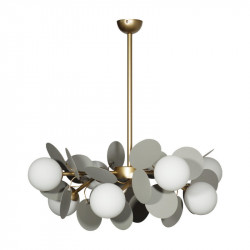 Люстра на штанге LOFT IT 10008/8 Grey Matisse