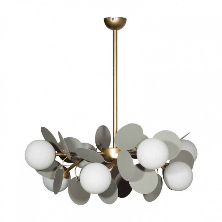 Люстра на штанге LOFT IT 10008/8 Grey Matisse