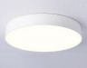 Потолочный светодиодный светильник Ambrella light FV5531 WH белый LED 60W 3000K D500*58 (Без ПДУ)