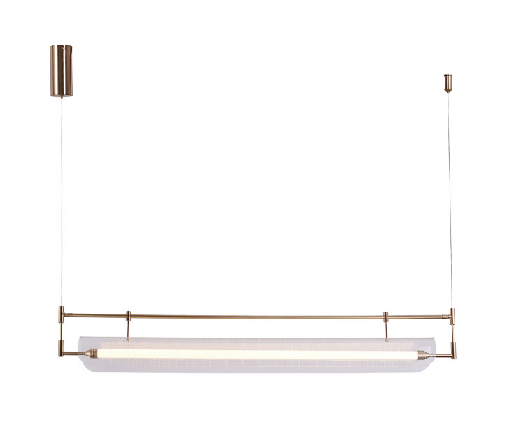 Kink Light 08021-120P,20 Подвес Аника бронза w120*10 h150 Led 25W (3000K)