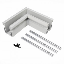 Угол-соединитель для профиля SKYLINE 48 с демпф. системой ST-Luce Белый SKYLINE 48       ST003.579.01