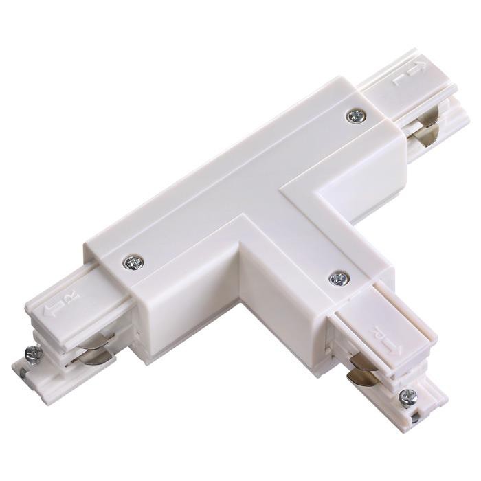 Соединитель "T" левый внешний с токопроводом для трёхфазного шинопровода Novotech  135056