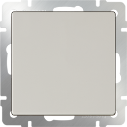 Выключатель одноклавишный слоновая кость Werkel W1110003 (WL03-SW-1G-ivory)