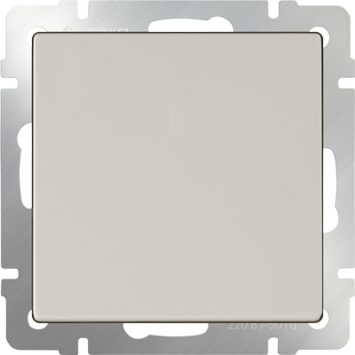 Выключатель одноклавишный слоновая кость Werkel W1110003 (WL03-SW-1G-ivory)
