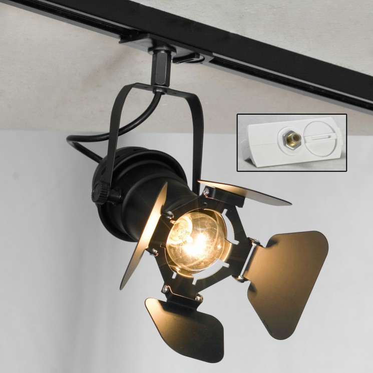 Трековый светильник однофазный Lussole LSP-9838-TAW TRACK LIGHTS