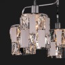 Потолочный светильник  Eurosvet Scoppio 10101/5 хром/прозрачный хрусталь Strotskis