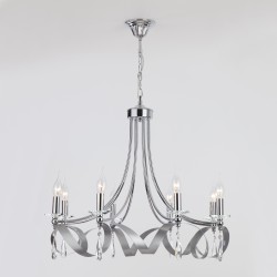 Подвесной светильник  Eurosvet Adelia 60064/8 хром