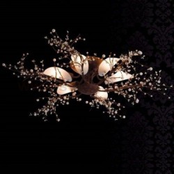 Люстра Linvel LV8002/8 темно-коричневый