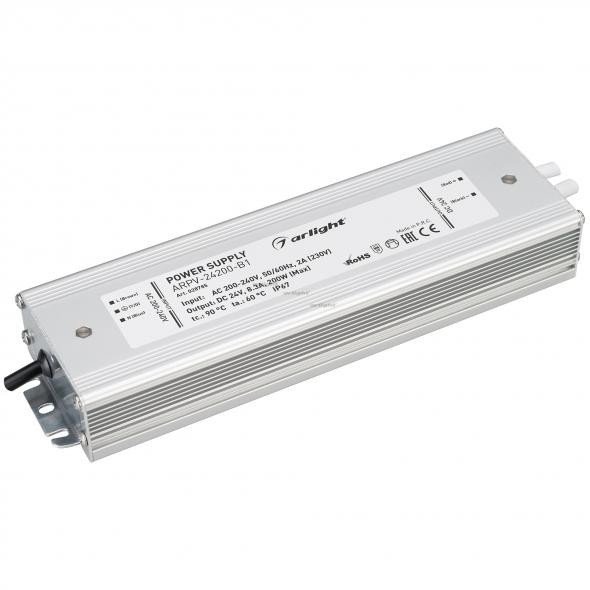 Блок питания Arlight ARPV-24200-B1 (24V, 8,3A, 200W) 028785