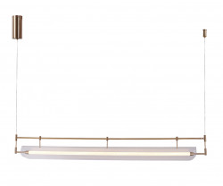 Kink Light 08021-150P,20 Подвес Аника бронза w150*10 h150 Led 32W (3000K)