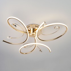 Потолочный светильник Eurosvet 90099/3 золото Saona