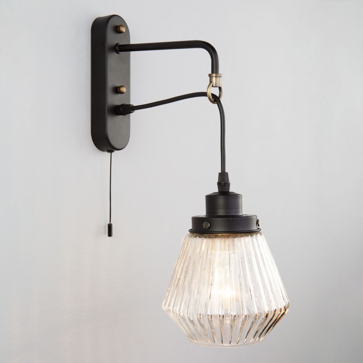 Настенный светильник Eurosvet 70078/1 черный Fregata