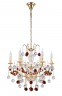 Люстра Crystal Lux FRUTA SP6 GOLD