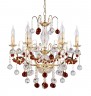 Люстра Crystal Lux FRUTA SP6 GOLD