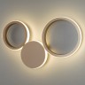 Настенный светильник  Eurosvet Rings 40141/1 LED золото