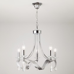 Подвесной светильник  Eurosvet Adelia 60064/5 хром