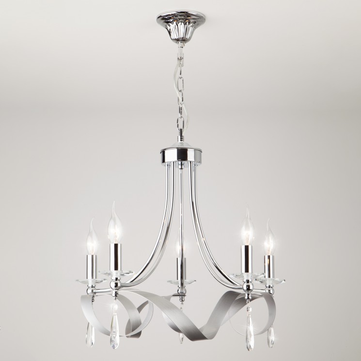 Подвесной светильник  Eurosvet Adelia 60064/5 хром