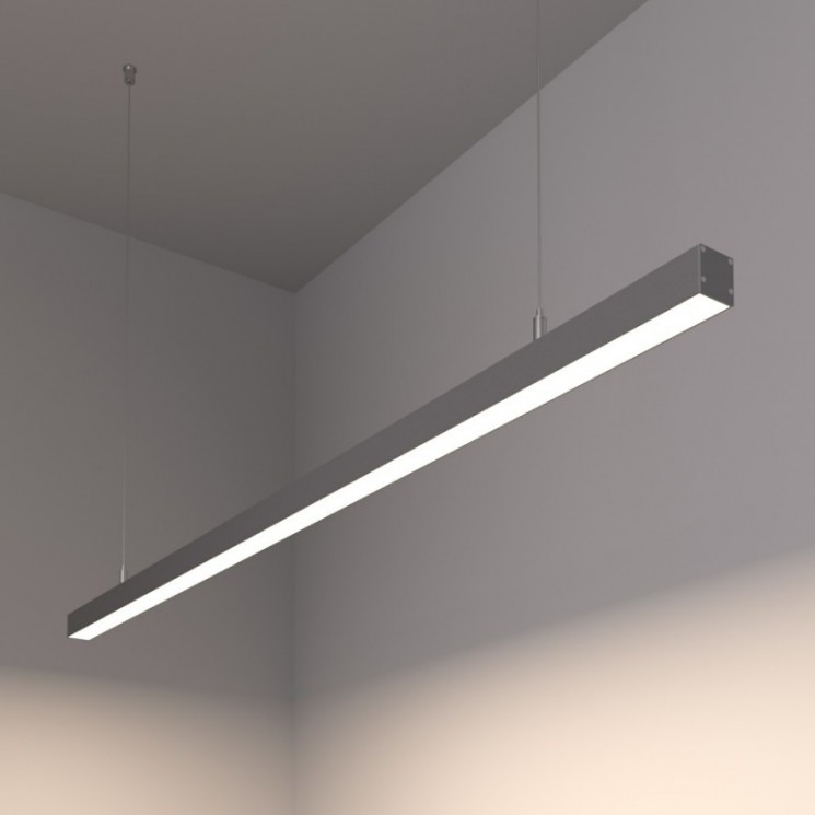 Светильник профильный подвесной/накладной RVE-PLS2825-2000-P 200 см 51 Вт 4000К серый