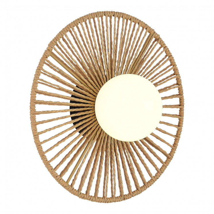 Светильник настенный ST-Luce бежевый/бежевый, белый G9 LED 1*5W SLE6022-601-01 LOOM