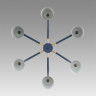 Люстра потолочная LUMION 8098/6C MODERNI