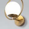 Настенный светильник с плафоном Eurosvet 50289 золото Ringo