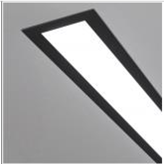 Линейный светодиодный встраиваемый светильник Elektrostandard LS-03-128-21-6500-MB