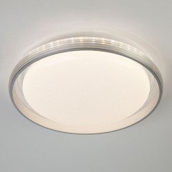 Потолочный светильник Eurosvet 40016/1 LED серебряный Glow