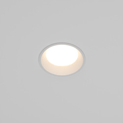 Влагозащищенный светильник Maytoni Technical DL055-8W3-4-6K-W Okno D9см Н4,6 см IP 44 с переключателем цветовой температуры 3000-4000-6000K 8Вт 100°