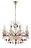 Люстра Crystal Lux FRUTA SP8 GOLD