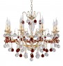 Люстра Crystal Lux FRUTA SP8 GOLD