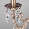 Подвесной светильник  Eurosvet Favola 10102/8 античная бронза/прозрачный хрусталь Strotskis