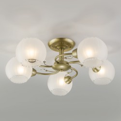 Светильник Eurosvet Jeanne 30146/5 перламутровое золото