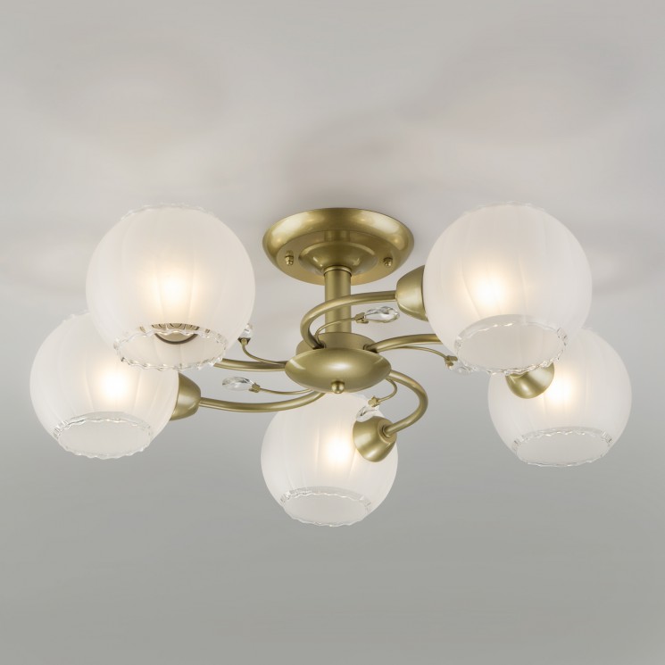 Светильник Eurosvet Jeanne 30146/5 перламутровое золото