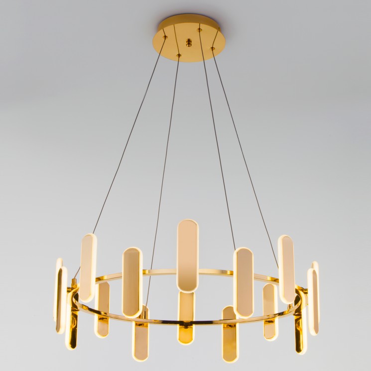 Подвесной светильник  Eurosvet Riddle 90206/16 золото