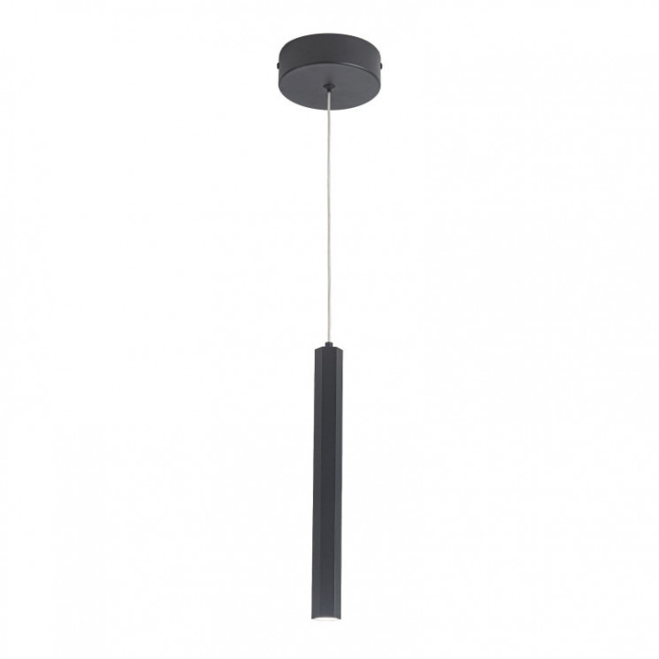 Светильник подвесной ST Luce Черный/Черный LED 1*6W 4000K         ST614.413.06