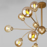 Люстра на штанге Eurosvet 30180 матовое золото Astro