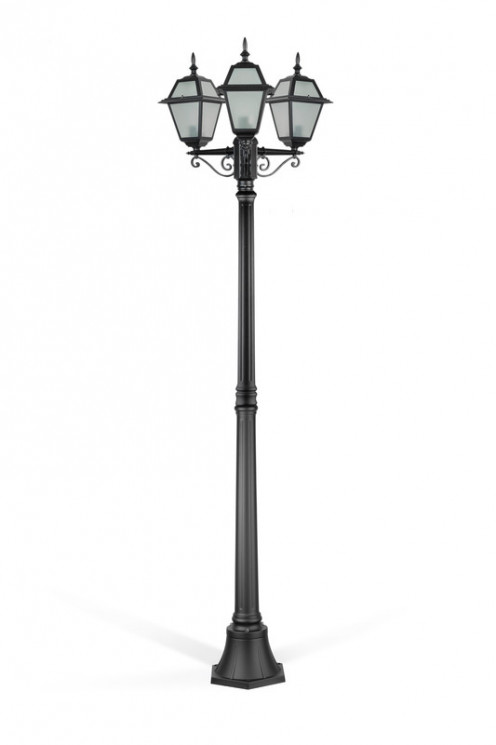 Уличный фонарный столб YAOHUALUX 91108fSB Bl FARO-FROST S