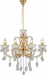 Люстра подвесная хрустальная Stilfort 1032/03/08P Bolla 8*E14*40W