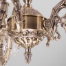 Подвесной светильник  Eurosvet Favola 10102/5 античная бронза/прозрачный хрусталь Strotskis