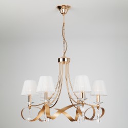 Подвесной светильник  Eurosvet Adelia 60063/6 золото