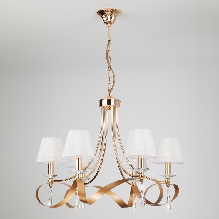 Подвесной светильник  Eurosvet Adelia 60063/6 золото