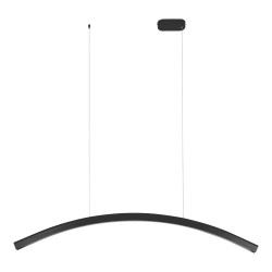 Светильник подвесной ST Luce Черный/Черный LED 1*20W 4000K         SL6232.413.01