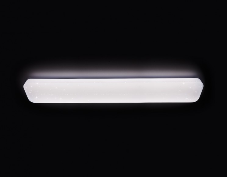 Управляемый светильник Ambrella light F318 WH 48W S600 ORBITAL TUBE