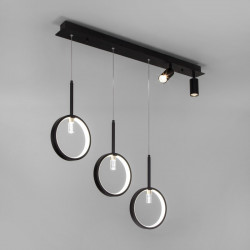 Подвесной светильник Eurosvet 90249/5 черный Verge