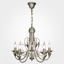 Люстра Eurosvet 60050/5 античная бронза