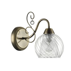 Светильник настенный Freya FR2662-WL-01-BZ Nella