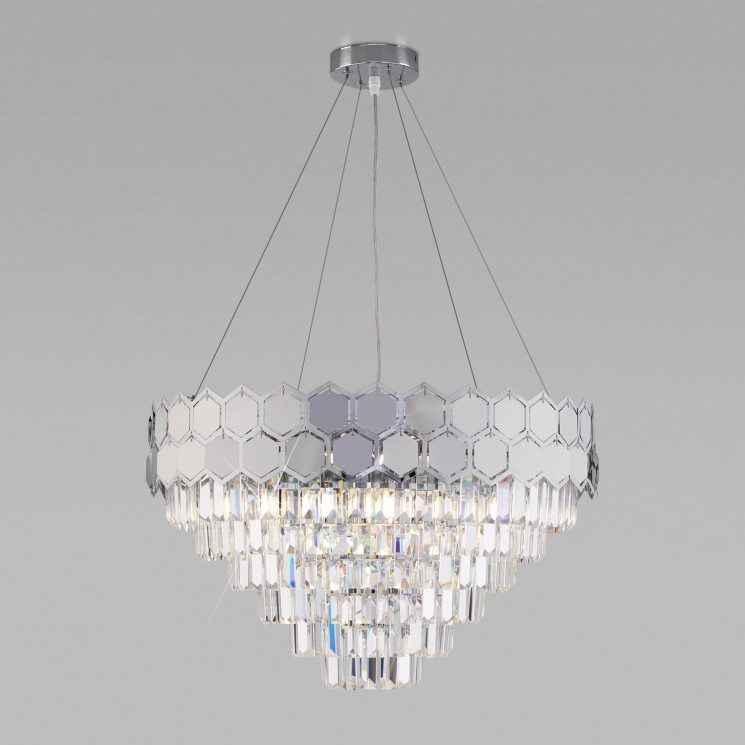 Потолочная люстра Bogate's 10124/8 хром Ariana Умный дом