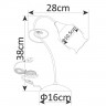 Светильник настольный Arte lamp MUGHETTO A9289LT-1GO
